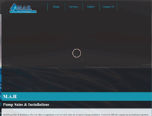 Tablet Screenshot of mah.co.za